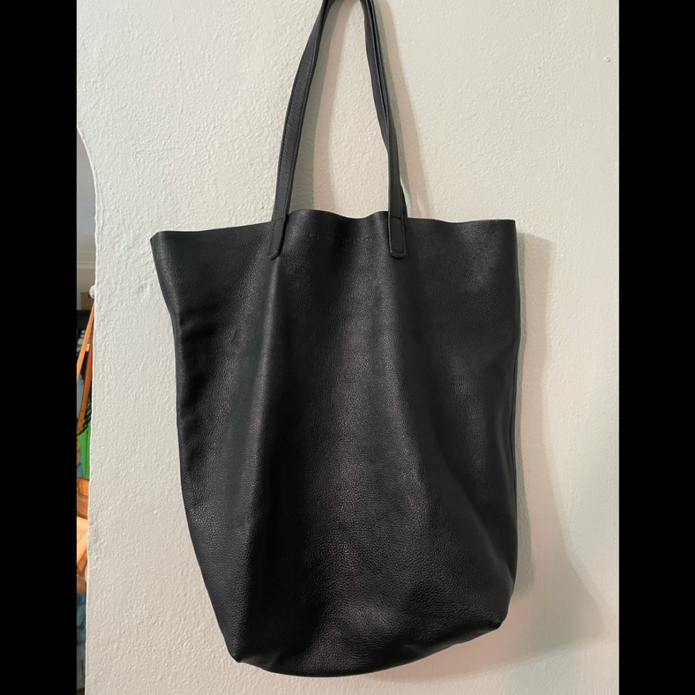 Liebeskind black classic leather tote